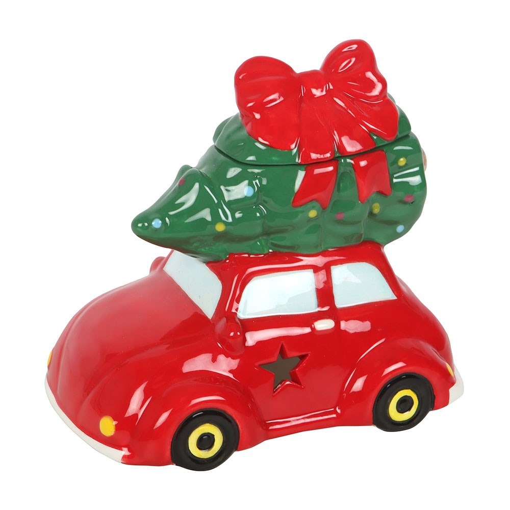 Something Different - Car with Christmas Tree Oil burner - Multicolours